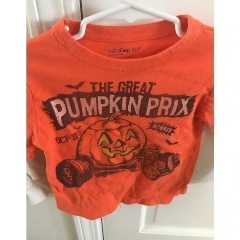 Gap‎ Pumpkin Boy Long Sleeve 2T